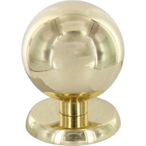 POMOLO OTTONE SFERICO D 70 MM LUCIDO- 2,0 pz