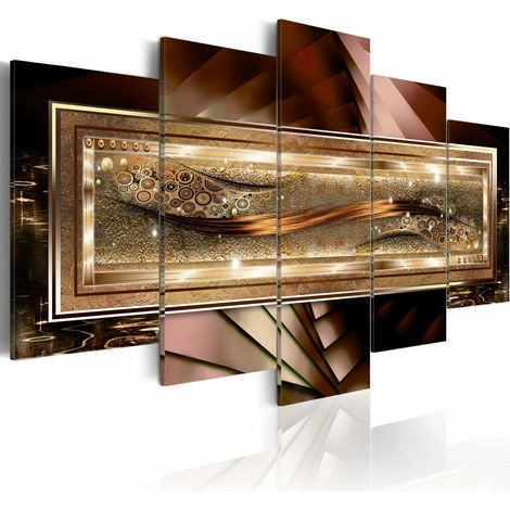Tableau fil d'or - 100 x 50 cm (1/4)