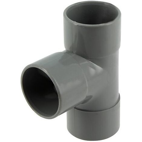 10 X Té PVC 87°30 FF - diamètre 50 mm - TS50FF