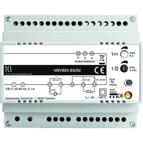 TCS Tür Control BUS-Steuergerät VBVS05-SG/02 (1/2)