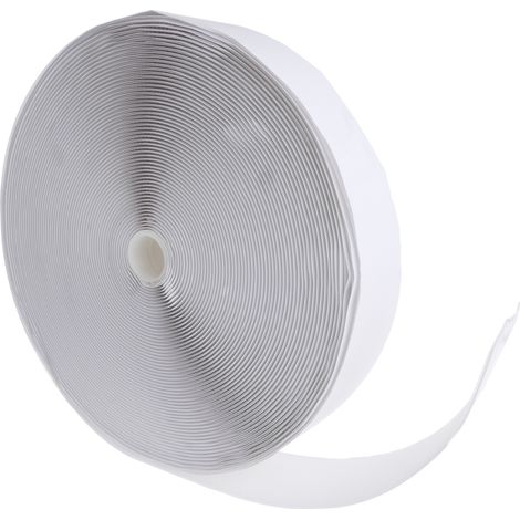 BeMatik - Adhésif de ruban adhésif 50mm bobine x 25m fixation de visage blanc (1/5)