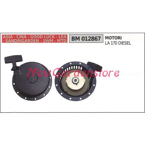 Messa in moto CINA motore rasaerba tosaerba tagliaerba LA 170 DIESEL 012867