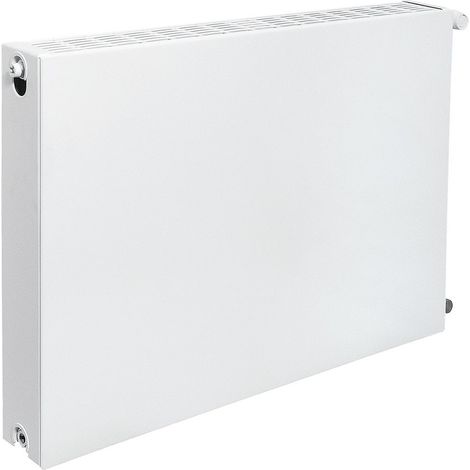 Brötje Flachheizkörper EuroPlan Kompakt Typ 22 KP 600x102x1000mm, glatte Front, Weiß, 1028W bei 70/40/20 Grad C (1/3)