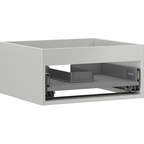 Mexen Box-A corpo dell'armadietto sottolavabo 50 cm, 1 cassetto, grigio opaco - 91AX0-0500-235-1-62 (1/4)