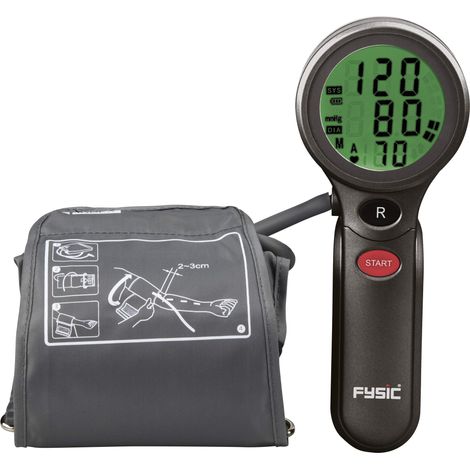 Monitor de presión arterial de brazo con inflado automático (1/5)