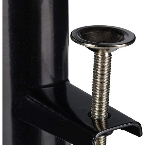 Support pour parasol de balcon en acier, pied pour parasol avec poteau, support pour parasol de terrasse (1/5)