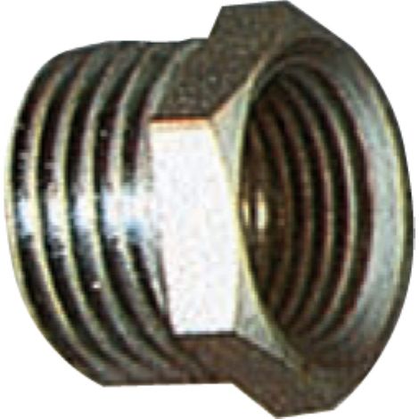 rA duction hexagonale filetA e raccord 3/4 x 1/2 raccord en acier galvanisA