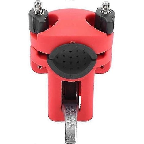 Support de canne à pêche, alliage d'aluminium, adapté aux bateaux ou kayaks (1 pièce, rouge) (1/5)