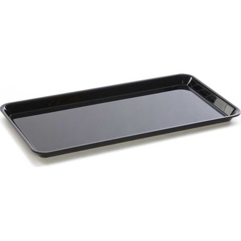 Plat en Plexiglas à pâté Noir 345x155x17mm - Matériel CHR Pro