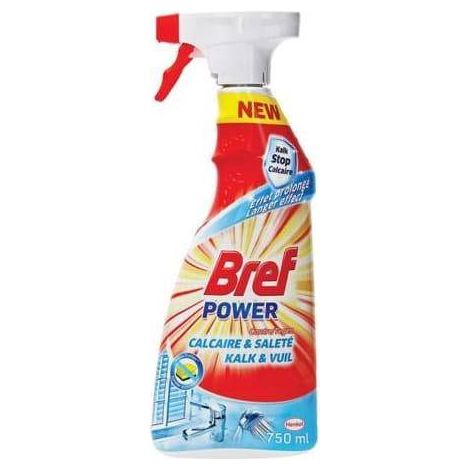 Bref Power Detergente per il bagno anticalcare e sporco 750 ml