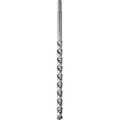 Wolfcraft 7940010 Acciaio Punta lunga da muro 10 mm Lunghezza totale 600 mm Alberino esagonale 1 pz.