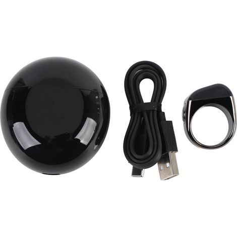 Compteur de doigts intelligent rechargeable avec rappel de prière, étanche IP67, en alliage de zinc de 18 mm (1/5)
