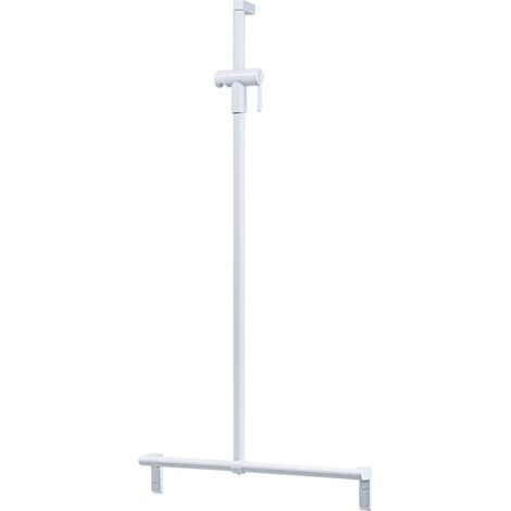 Main courante douche 600 mm avec barre de douche 1200 mm