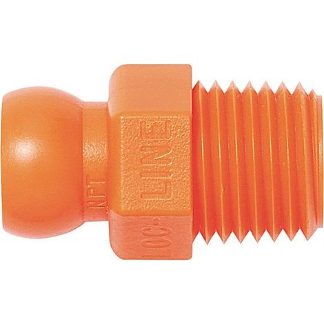LOC-LINE 4x Gewindenippel NPT R 1/4 Größe 1/4″ - L41406 (1/3)