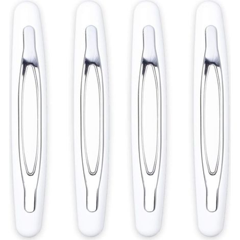 4pcs Autocollant Voiture Porte Bande de Pare-chocs Protecteur Bord de Porte de Voiture Autocollant Anti-Collision Anti-rayures Étanche Universel pour Auto/Camion/SUV (Blanc) (1/3)