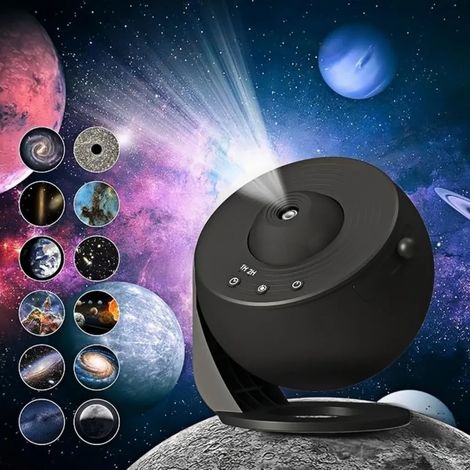 Projecteur de ciel étoilé, projecteur galaxie pour plafond de chambre, projecteur de ciel étoilé LED pour enfants et adultes - Cadeau (1/5)