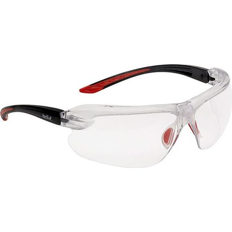 Bollé IRI-S Protective Safety Glasses with Corrective Lenses +2.5, Clear Polycarbonate Anti-Fog, Scratch-Resistant, UV 400 Protection (1/5)