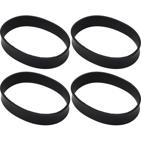 Lot de 4 courroies de rechange pour aspirateur vertical Oreck XL (référence 0300604), en caoutchouc. (1/5)