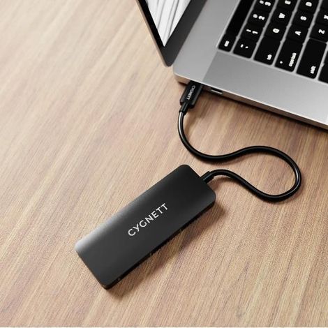 Cygnett CY5392CYHUB hub di interfaccia USB tipo-C Nero (1/4)
