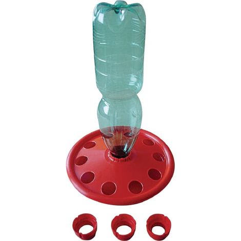 Bebedero para aves de corral, tipo botella 700137A (1/2)