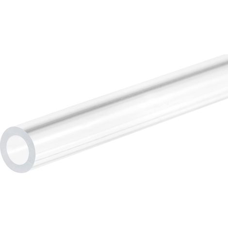 4pcs Transparent Rigide Acrylique Tuyau 5mm ID x 8mm Diamètre Externe x 305mm Rond Tube (1/5)