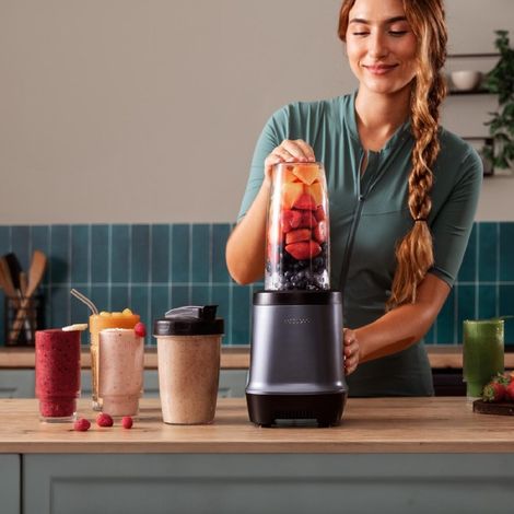 Frullatore in vetro individuale Frullatore in vetro individuale Nutriblender Fusion