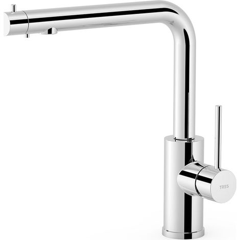 Mitigeur de cuisine 2 voies Chrome - TRES 23045303 (1/2)