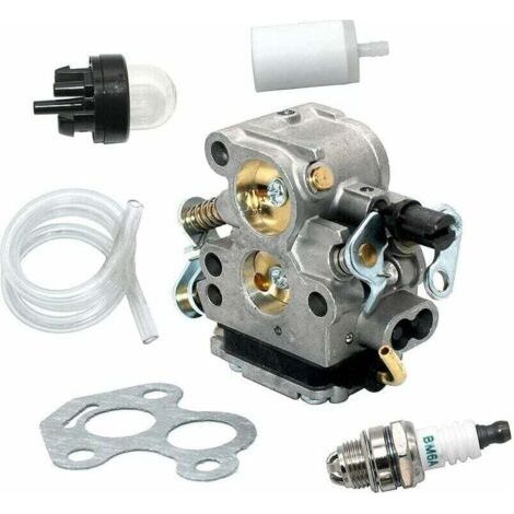 SABIR Carburateur de scie à huile husqvarna h235 235e h236 236e h240 240e CS2234 CS2234S CS2238 CS2238S McCulloch CS340 CS380 Craftsman 358381600 577831101 RedMax GZ380 (1/3)