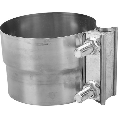 Collier de serrage pour échappement 4 pouces en acier inoxydable, raccord à joint bout à bout pour silencieux, tuyau de descente, collecteur (1/5)