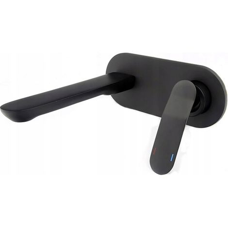 VENTO BLACK BASIN MIXER FOR CONCEALED INSTALLATION TAP (1/2)
