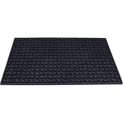 Barmatte 45x30x0,8CM, rutschfeste PVC-Barmatte, schwarz