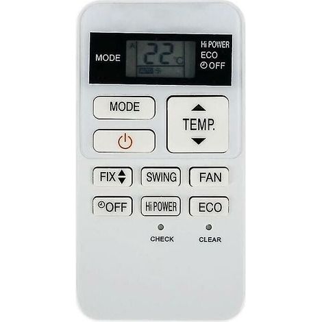 Kompatibel mit Toshiba Ras-07bkv-e Ras-077skv-e6 Ersatz-Klimaanlagen-Controller (1/4)