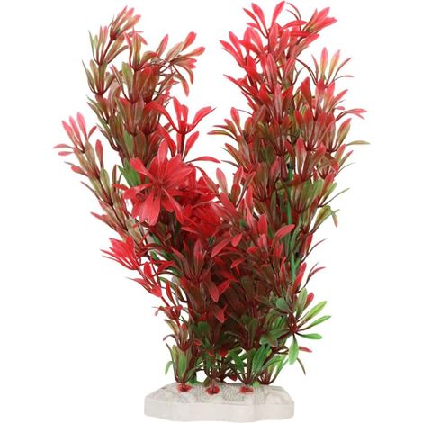 Plantes d'aquarium artificielles Décorations d'aquarium Simulation de plantes aquatiques -24 x 8 cm (1/5)