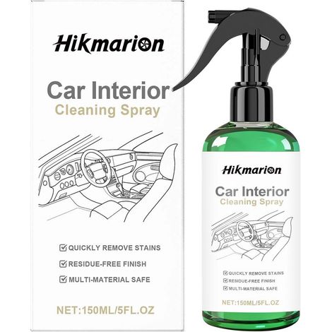 Nettoyant intérieur de voiture, rénovation intérieure, entretien des sièges, soin nettoyant et lustrant quotidien – 150 ml (1/5)