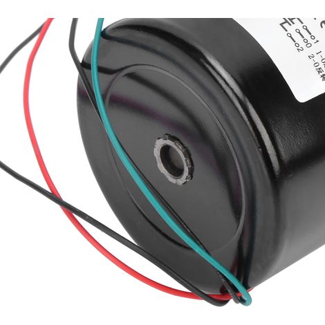Moteur synchrone à courant alternatif XD80KTYZ + condensateur 60 W à aimant permanent, moteur lent, bidirectionnel, contrôlable, couple élevé, faible vitesse, micromoteur à arbre excentrique, 5 tr/min (1/5)