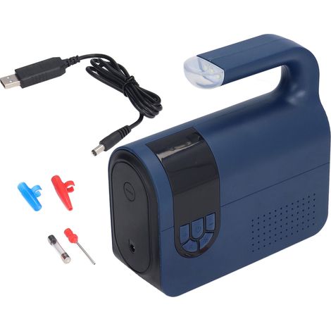 Pompe à air électrique 120W avec arrêt automatique, LED et capteur de pression intégré
