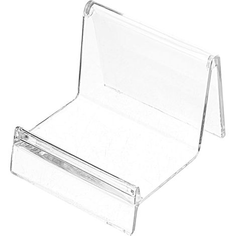 10pièces Support De Transparent Plastique Pour Portefeuilles Organisateur De Cd Et Accessoires De Rangement (1/5)
