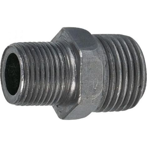 Réduction mamelon fonte noire Mâle/Mâle 245 20/12 - VIRFOLLET - 24501042