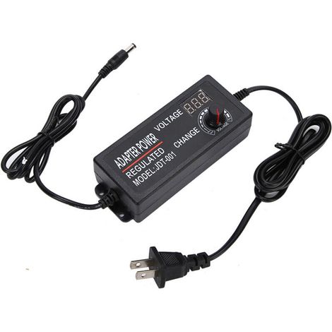 Adaptateur secteur réglable AC/DC 9-24V 3A Adaptateur secteur anti-interférence