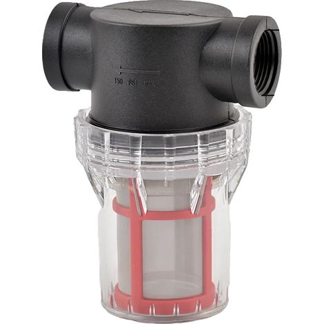 Filtro per l'acqua, plastica resistente, connettore rapido, L (1/2)