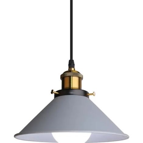U-DO LOT DE 3 design Moderne Suspension Luminaire en Fer Bleu 2215cm Lustre Exquis Décoration Entrée Café (1/4)