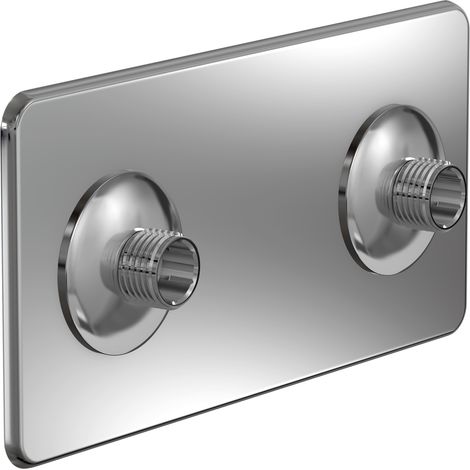 Plaque de finition pour sortie de cloison double ROBIFIX entraxe 150 mm - Gripp