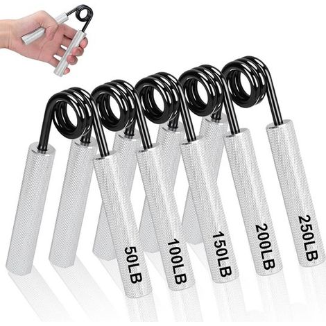 Fortalecedor de agarre para desarrollar fuerza y musculatura - Entrenador de agarre antideslizante para los músculos del antebrazo (1/5)