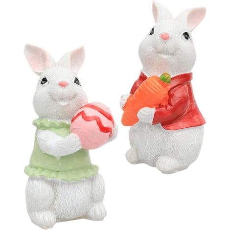 Stück teiliges Miniatur Hasen aus Resin Niedliche Osterhasen