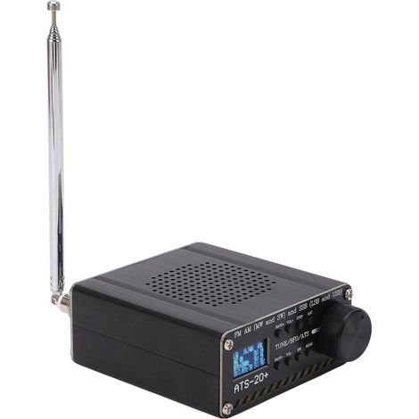 Récepteur radio FM/AM/MW/SSB à bande complète avec 22 fréquences préconfigurées et un ensemble d'accessoires (1/5)
