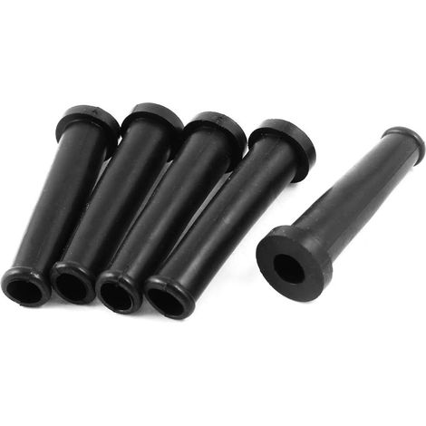 5pcs Manchon Protection de Fil Câble électrique en Caoutchouc Embout pour Coque Coffre pour Meuleuse d'angle (1/2)
