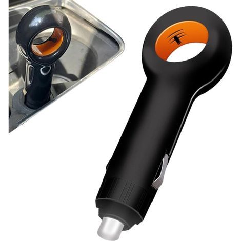 Purificador de aire para coche - Generador pequeño de iones negativos para vehículos - Purificador de aire pequeño de iones negativos - Sistema de filtración de iones negativos para mantener el aire l (1/5)