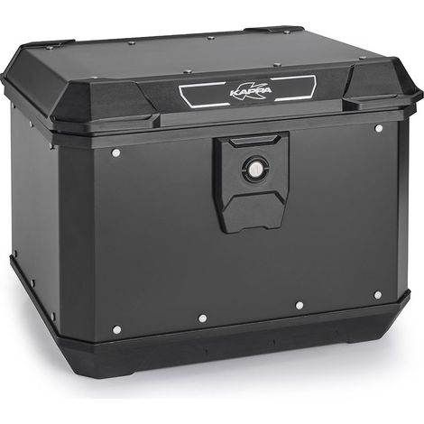 Valise centrale KAPPA 2026/01 MONOLOCK 50L KMX500B K'METROBOX aluminium noir