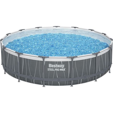 Bestway 561HR-7 Piscina base fuori terra Steel Pro Max da 457x107 cm (1/5)