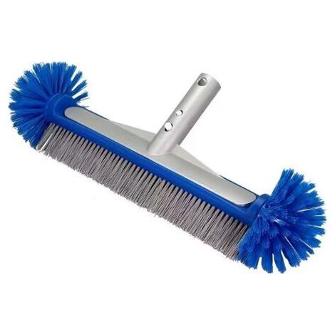 Brosse Piscine Ronde, Tête de Brosse de Piscine sans Perche, Balai Piscine avec Les Poils Hémisphériques, Brosses à Récurer Rondes pour Mur et Carrelage, Brosses pour Salles de Bains et Jardi (1/4)